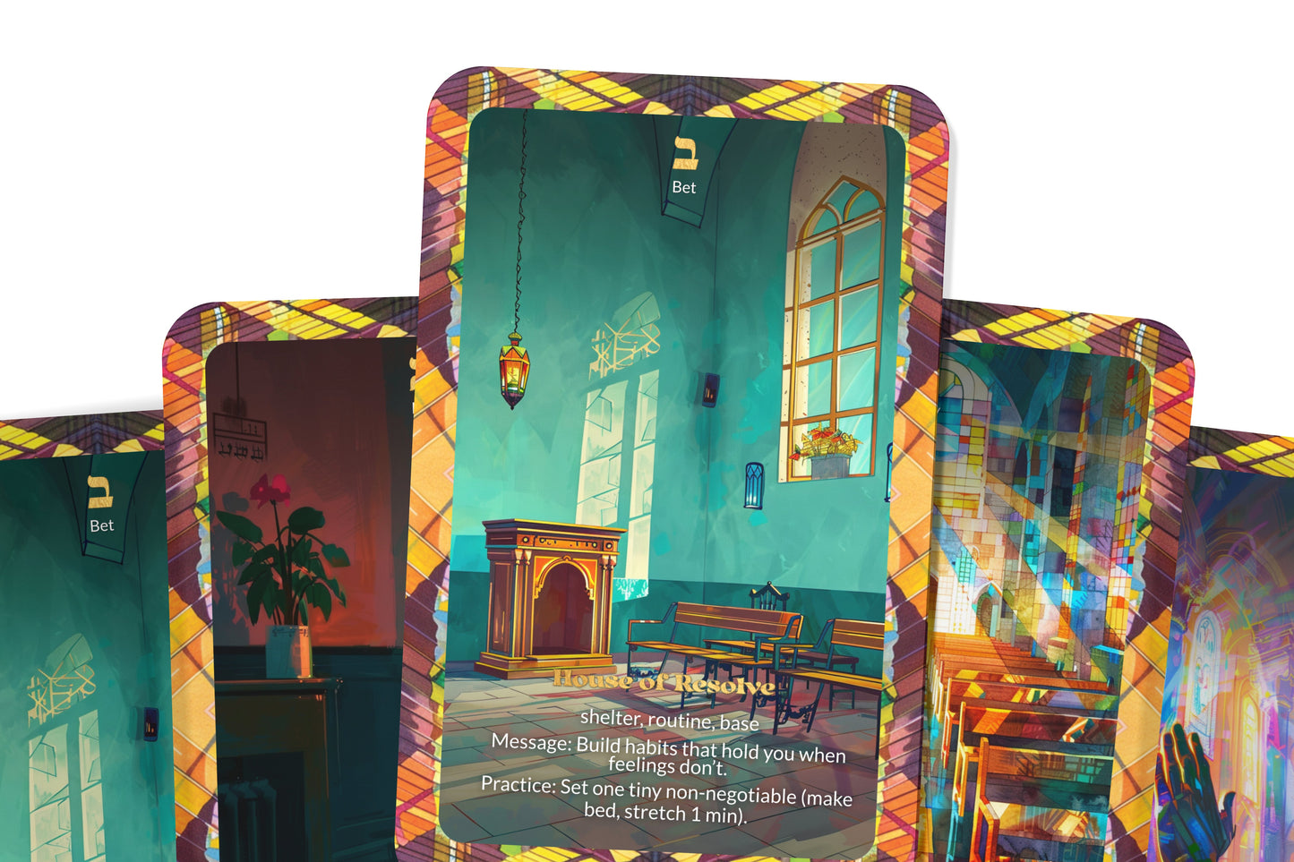 Inner Strength Oracle – Resilience in Trials – 22 Oracle Cards – Power Born of Struggle