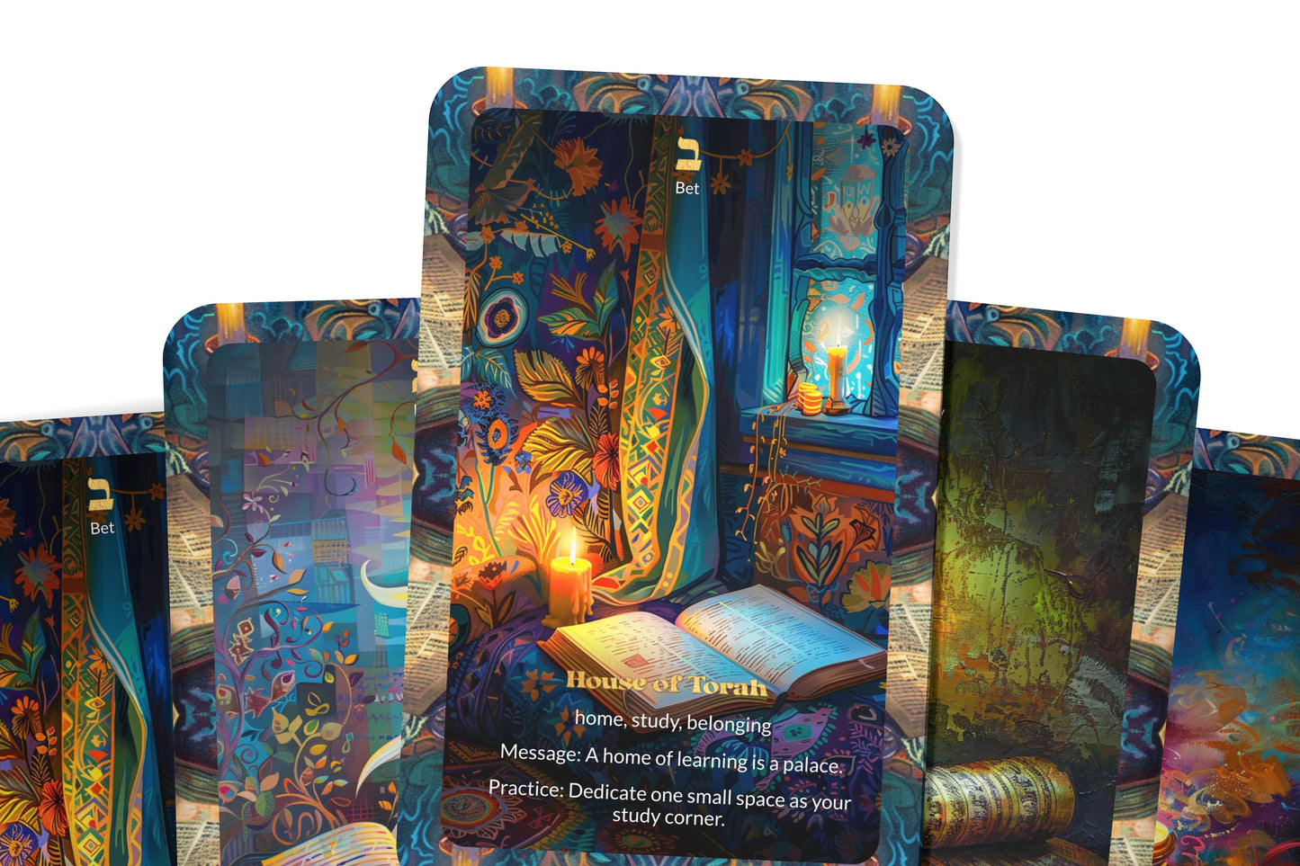 The Crown of Torah Deck – 22 Oracle Cards – Wear the Light of Wisdom