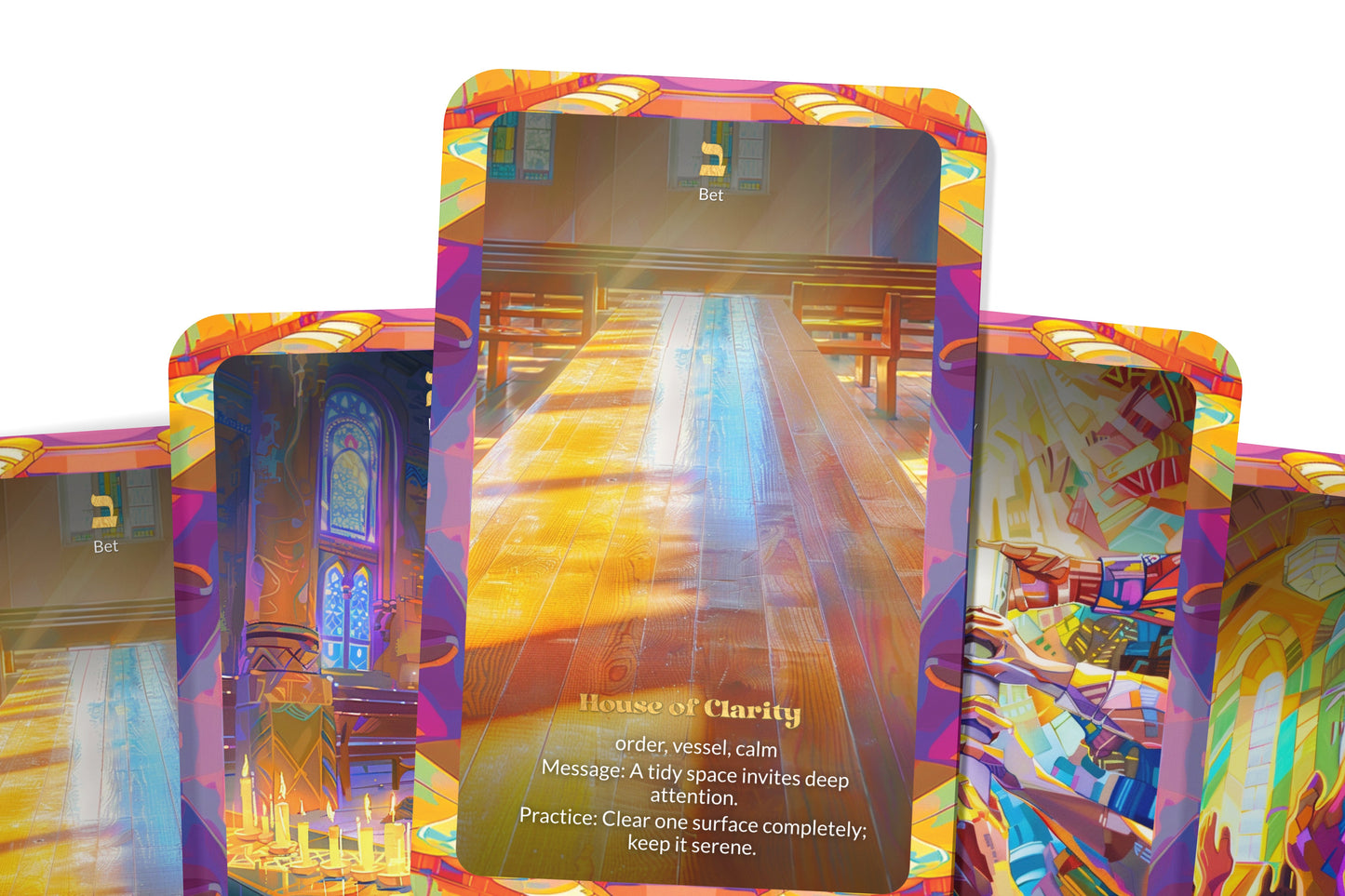Simplicity & Depth Oracle – Living Simply, Seeing Deeply – 22 Oracle Cards – Depth Through Clarity