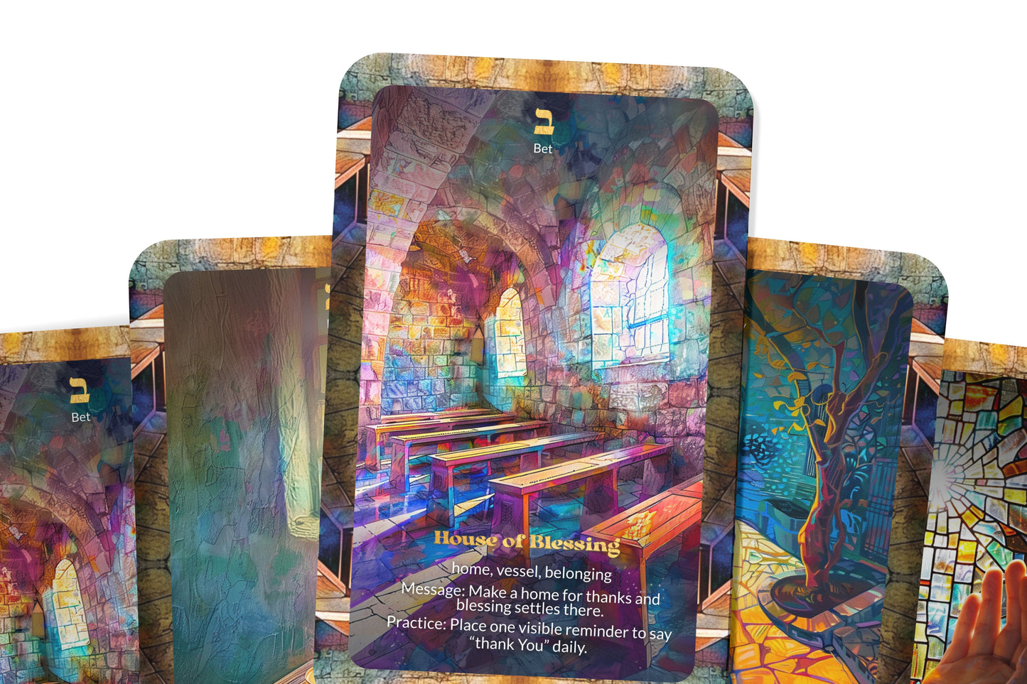 Gratitude Oracle – Seeing Good Always – 22 Oracle Cards – Cultivating Inner Abundance