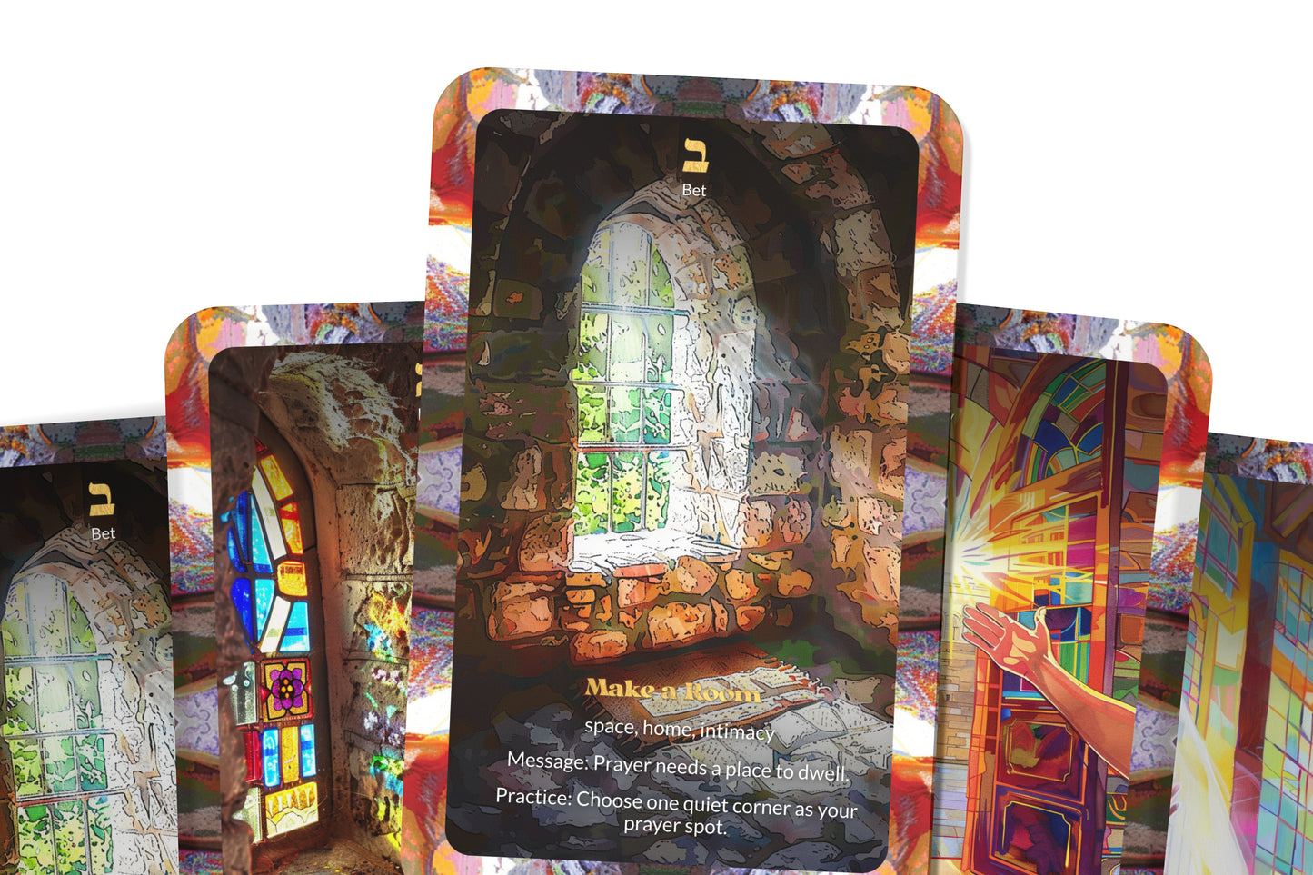 Prayer Oracle – Hitbodedut Guidance – 22 Oracle Cards – Speak to God From the Heart