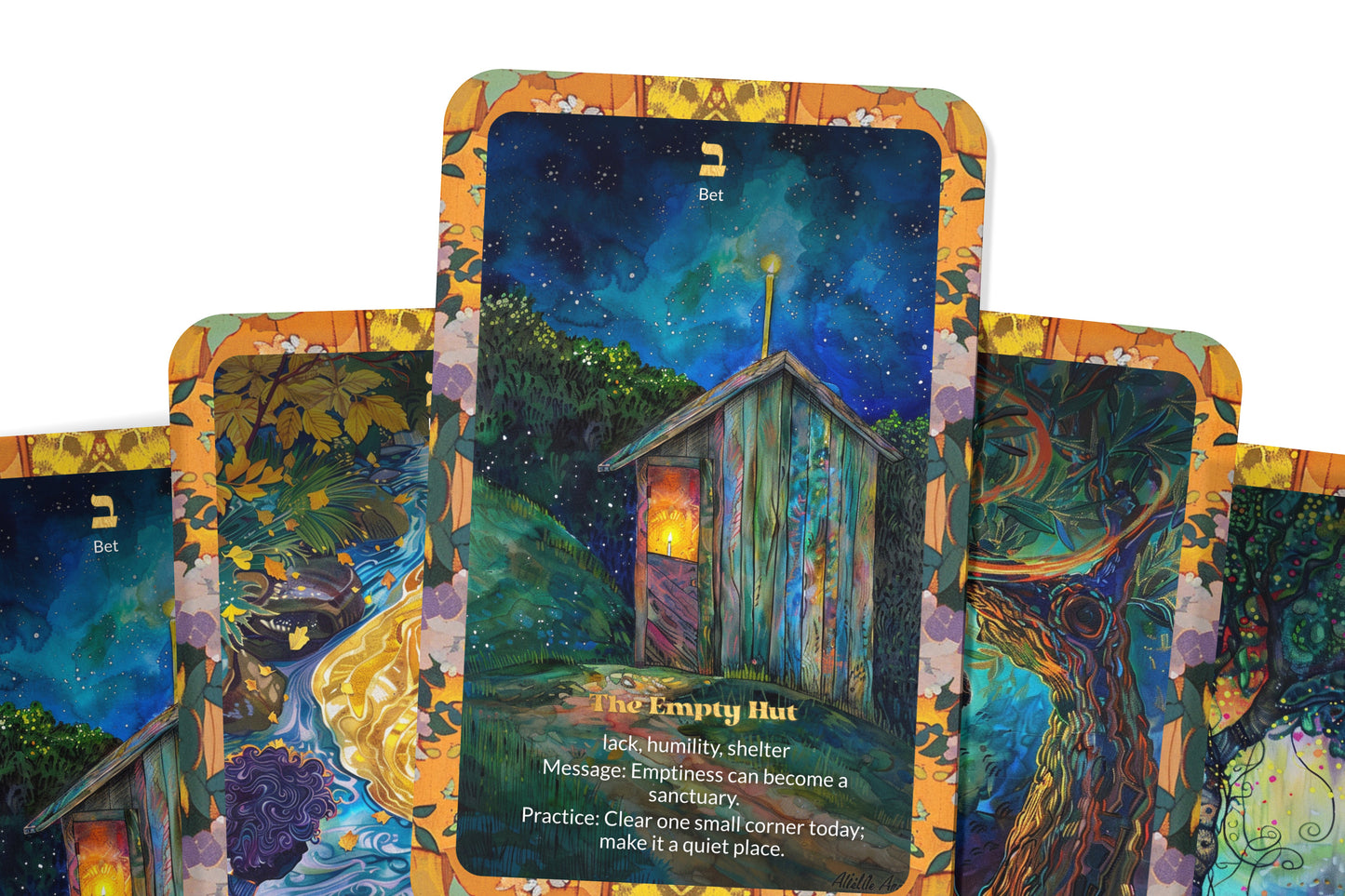 The Seven Beggars Oracle – 22 Oracle Cards – Gifts of the Seven Saints
