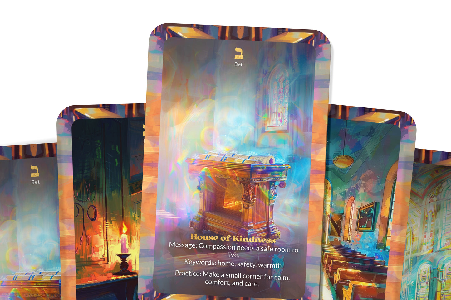Compassion Oracle – Kindness Toward Self & Others – 22 Oracle Cards – Awakening Gentle Strength