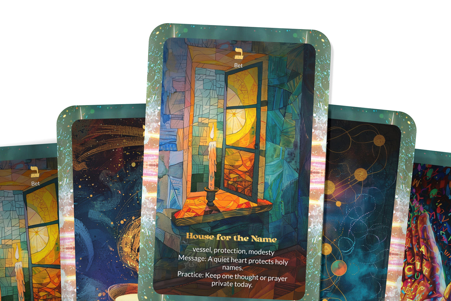 The Hidden Names Deck – 22 Oracle Cards – Keys to Sacred Mysteries