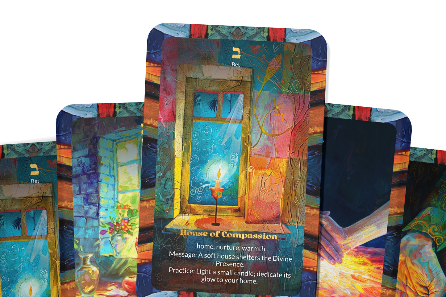 The Shekhinah Oracle – Divine Presence in Exile – 22 Oracle Cards – Comfort of the Mother Presence