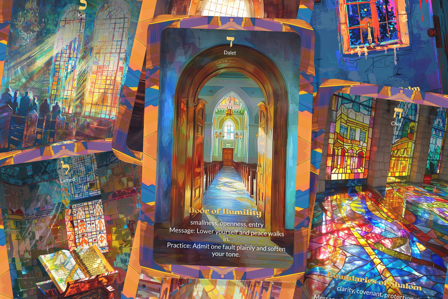 Peace Oracle – Making Peace Inside and Out – 22 Oracle Cards – Harmony in All Realms