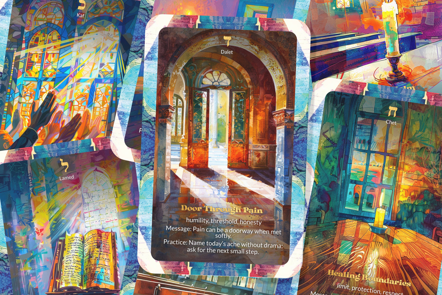 Healing Oracle – Medicine of the Soul – 22 Oracle Cards – Restore Inner Wholeness