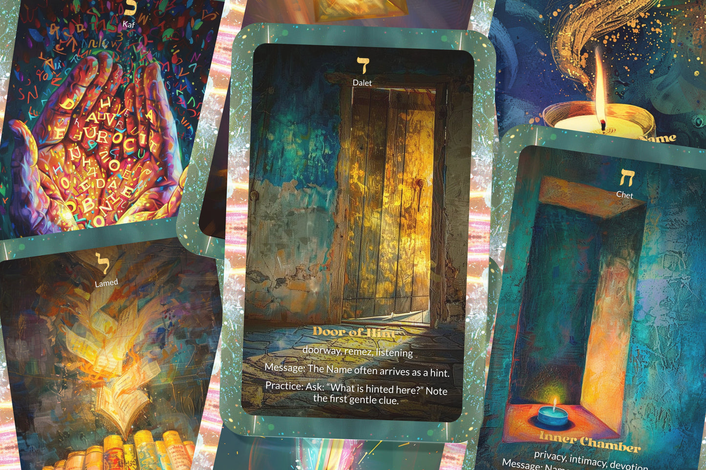 The Hidden Names Deck – 22 Oracle Cards – Keys to Sacred Mysteries