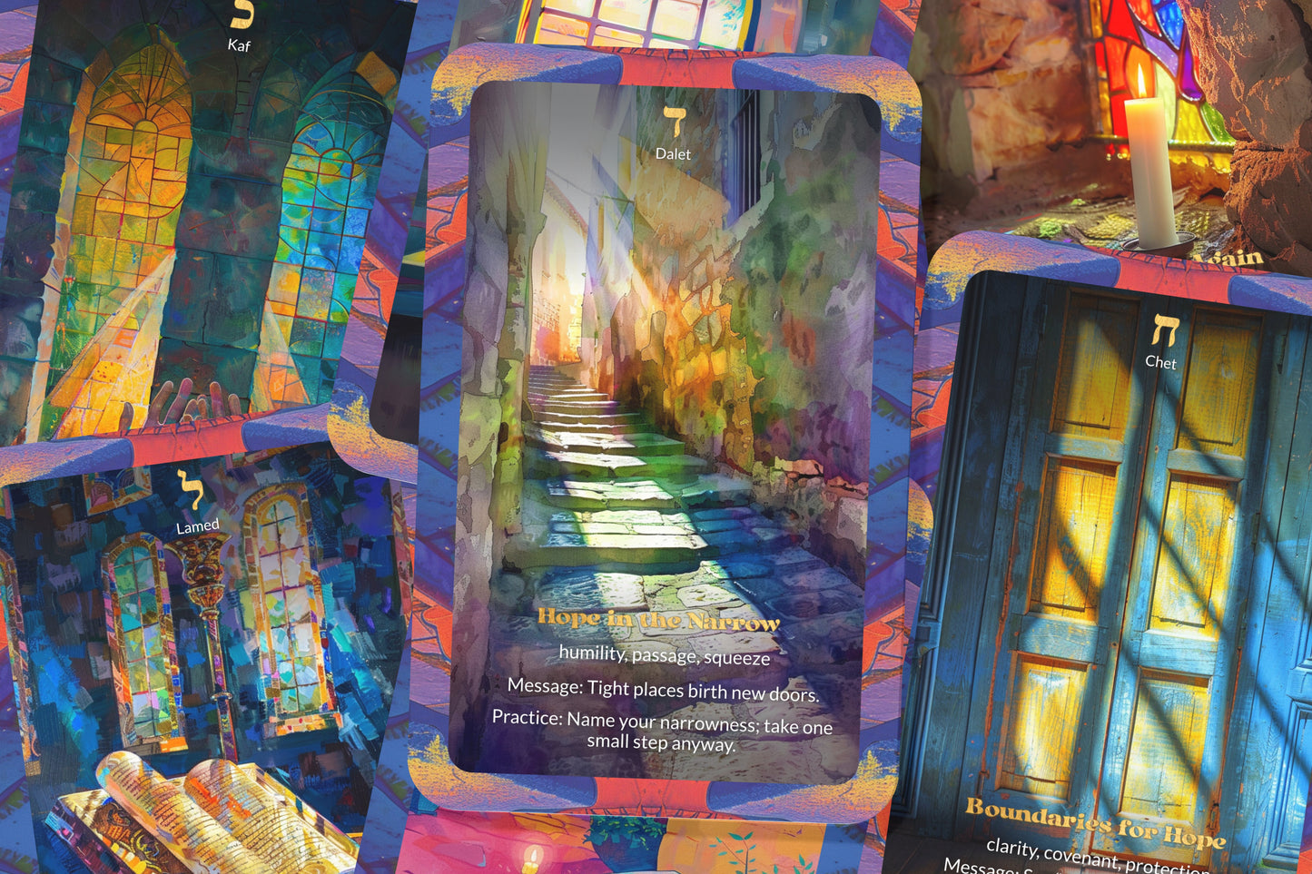 Hope Oracle – Never Despair – 22 Oracle Cards – Light in the Darkest Night