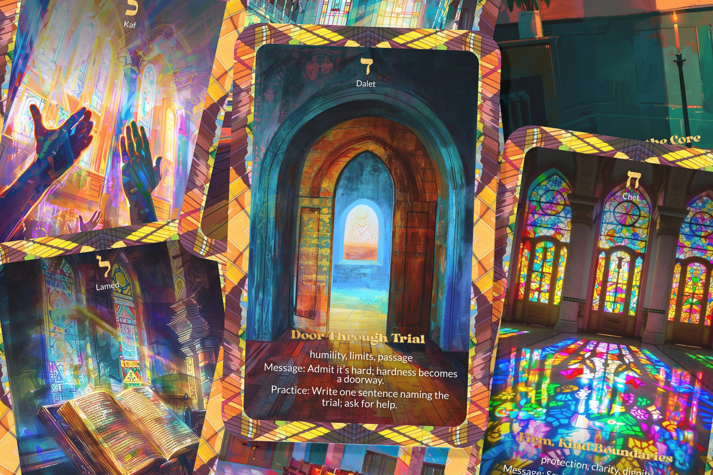 Inner Strength Oracle – Resilience in Trials – 22 Oracle Cards – Power Born of Struggle