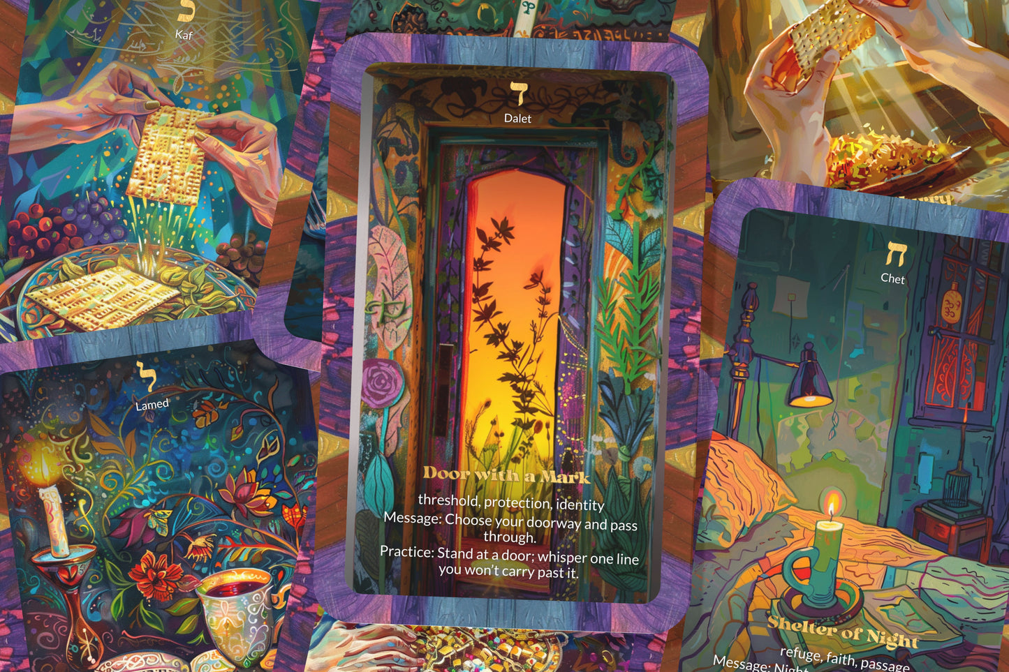 The Passover Freedom Deck – 22 Oracle Cards – Walk Out From Your Egypt