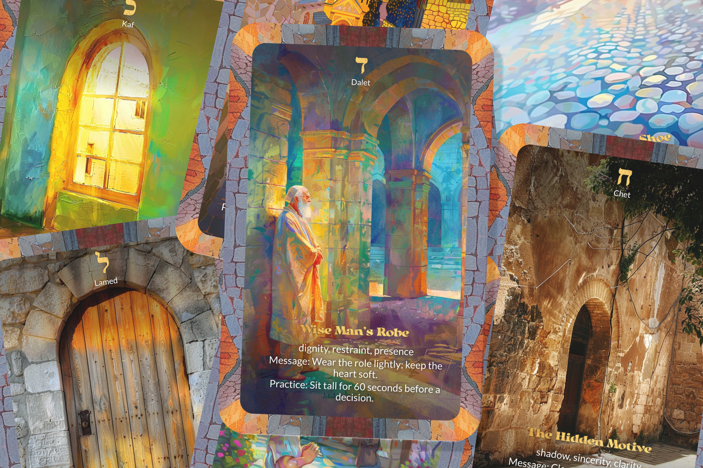 The Wise Man & the Fool Oracle – 22 Oracle Cards – Lessons From Opposing Truths
