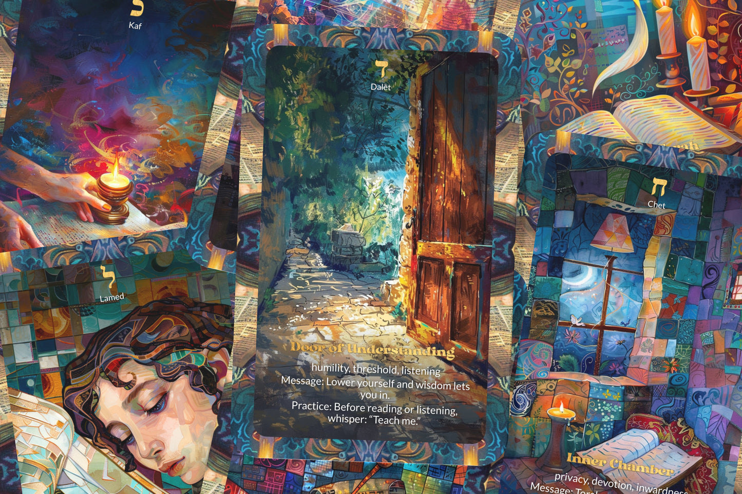 The Crown of Torah Deck – 22 Oracle Cards – Wear the Light of Wisdom