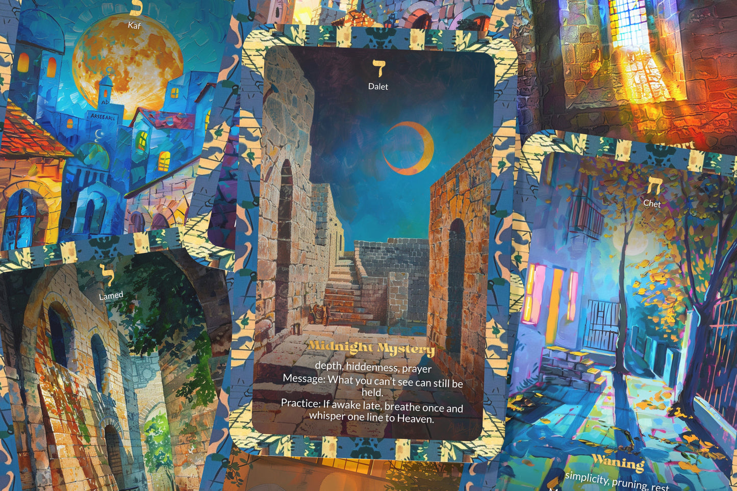 The Sun & the Moon Oracle – 22 Oracle Cards – Balance Brightness and Reflection