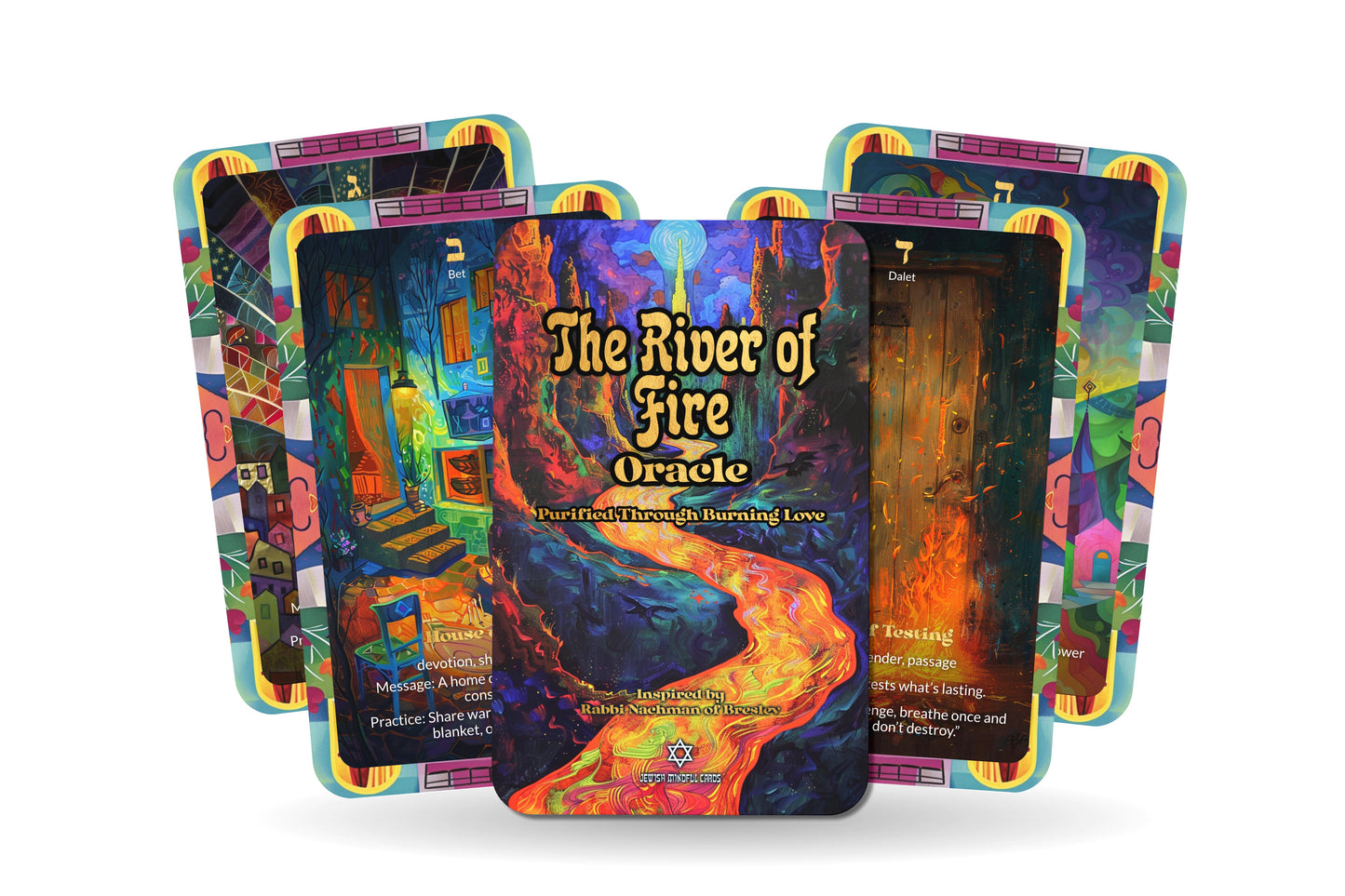 The River of Fire Oracle – Purified Through Burning Love – 22 Oracle Cards – Transform Through Passion