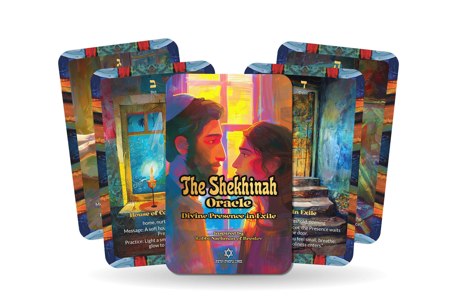 The Shekhinah Oracle – Divine Presence in Exile – 22 Oracle Cards – Comfort of the Mother Presence