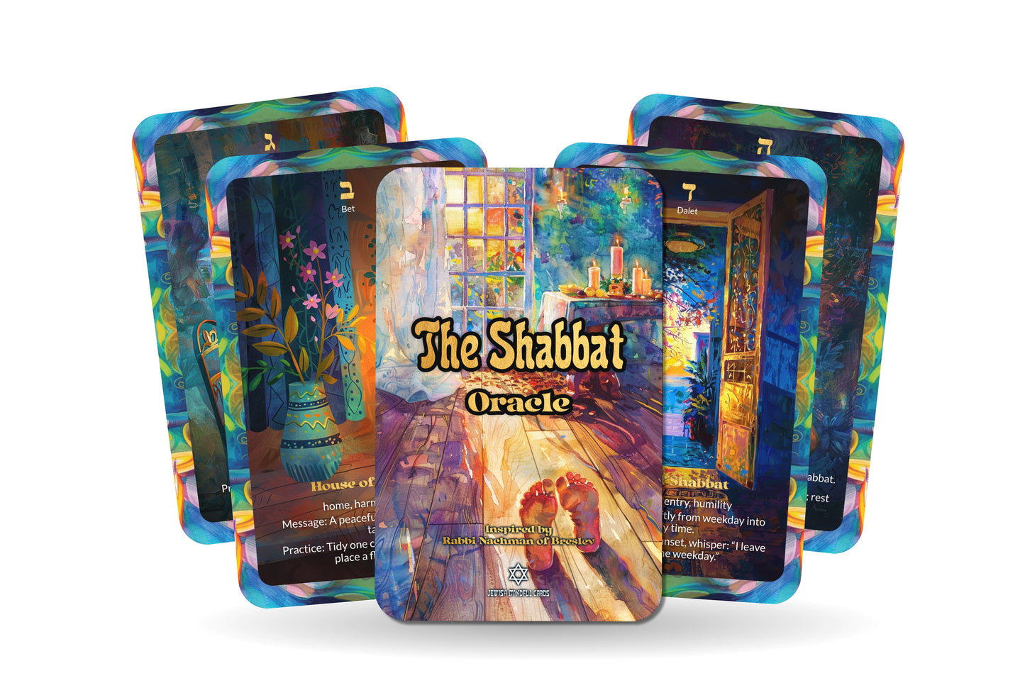 The Shabbat Oracle – 22 Oracle Cards – A Sanctuary in Time
