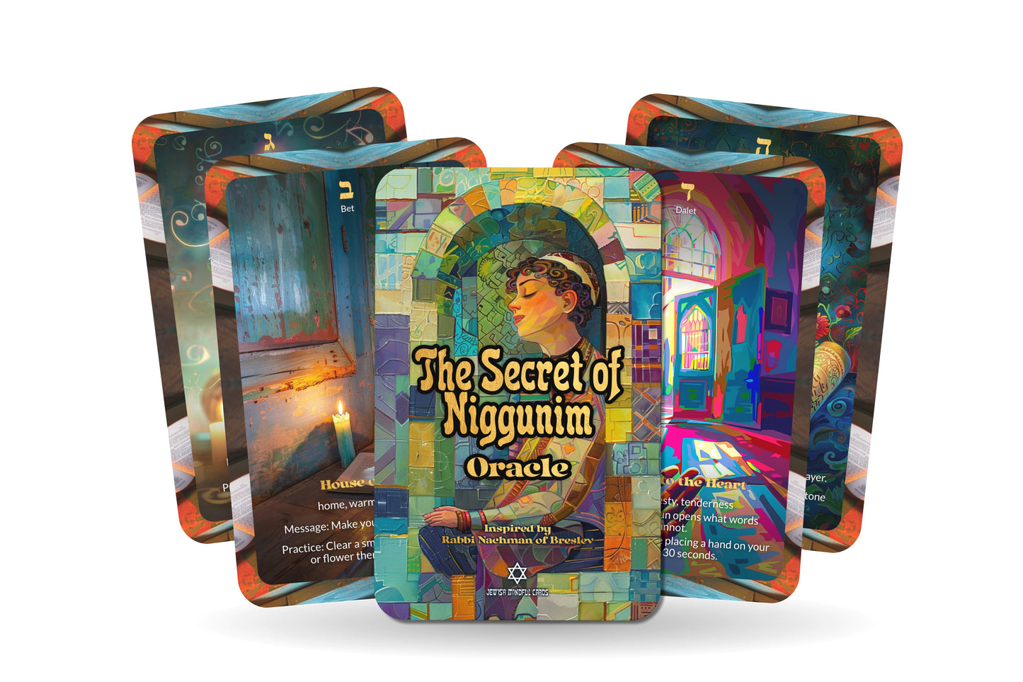 The Secret of Niggunim Oracle – 22 Oracle Cards – Songs That Heal the Heart