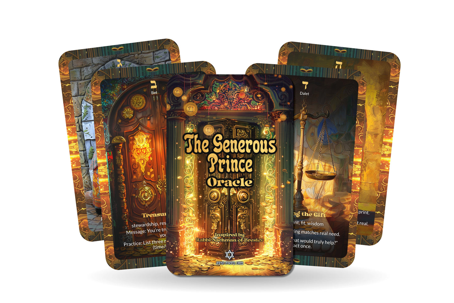 The Generous Prince Oracle – 22 Oracle Cards – Nobility Through Giving