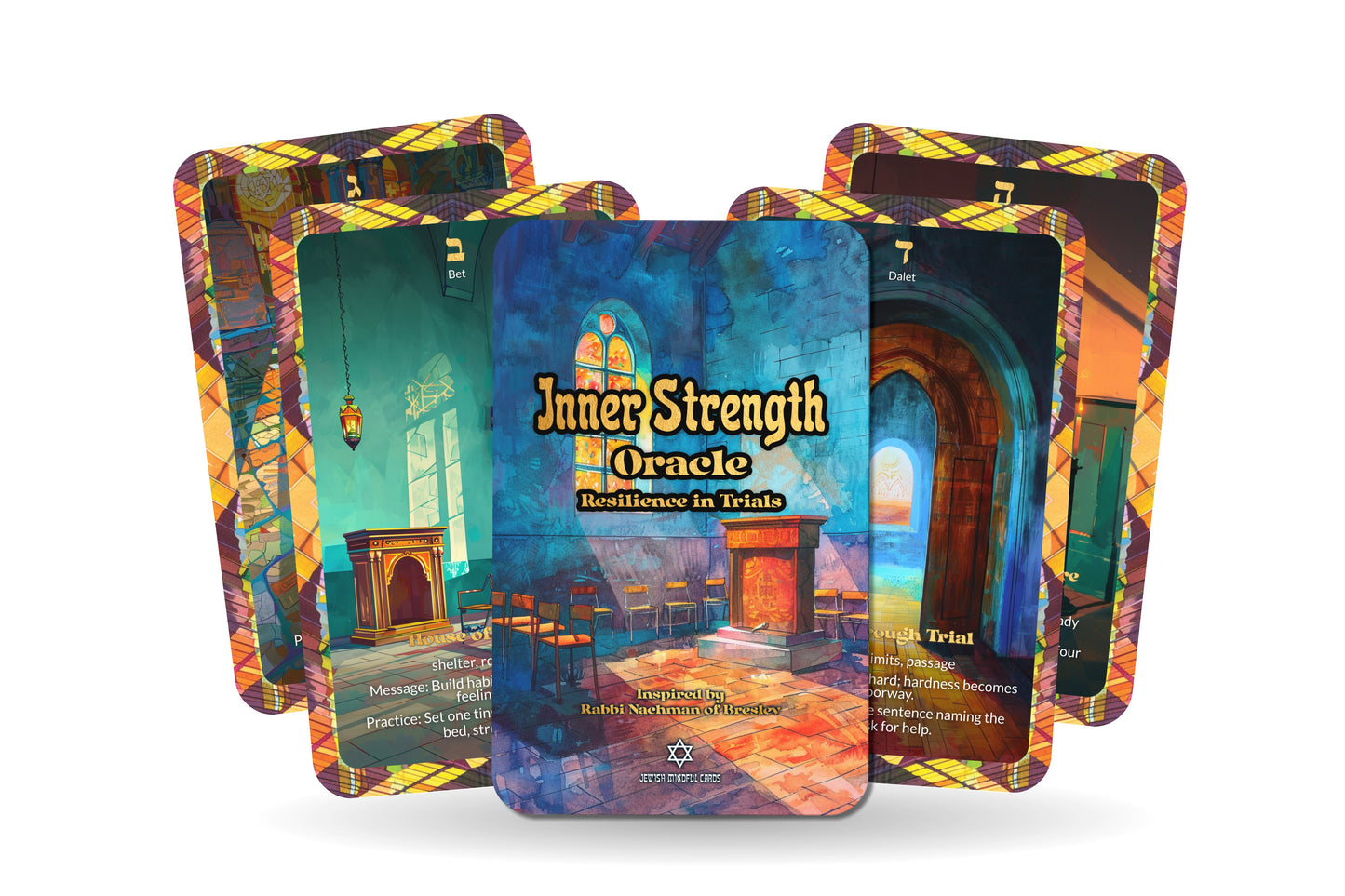 Inner Strength Oracle – Resilience in Trials – 22 Oracle Cards – Power Born of Struggle