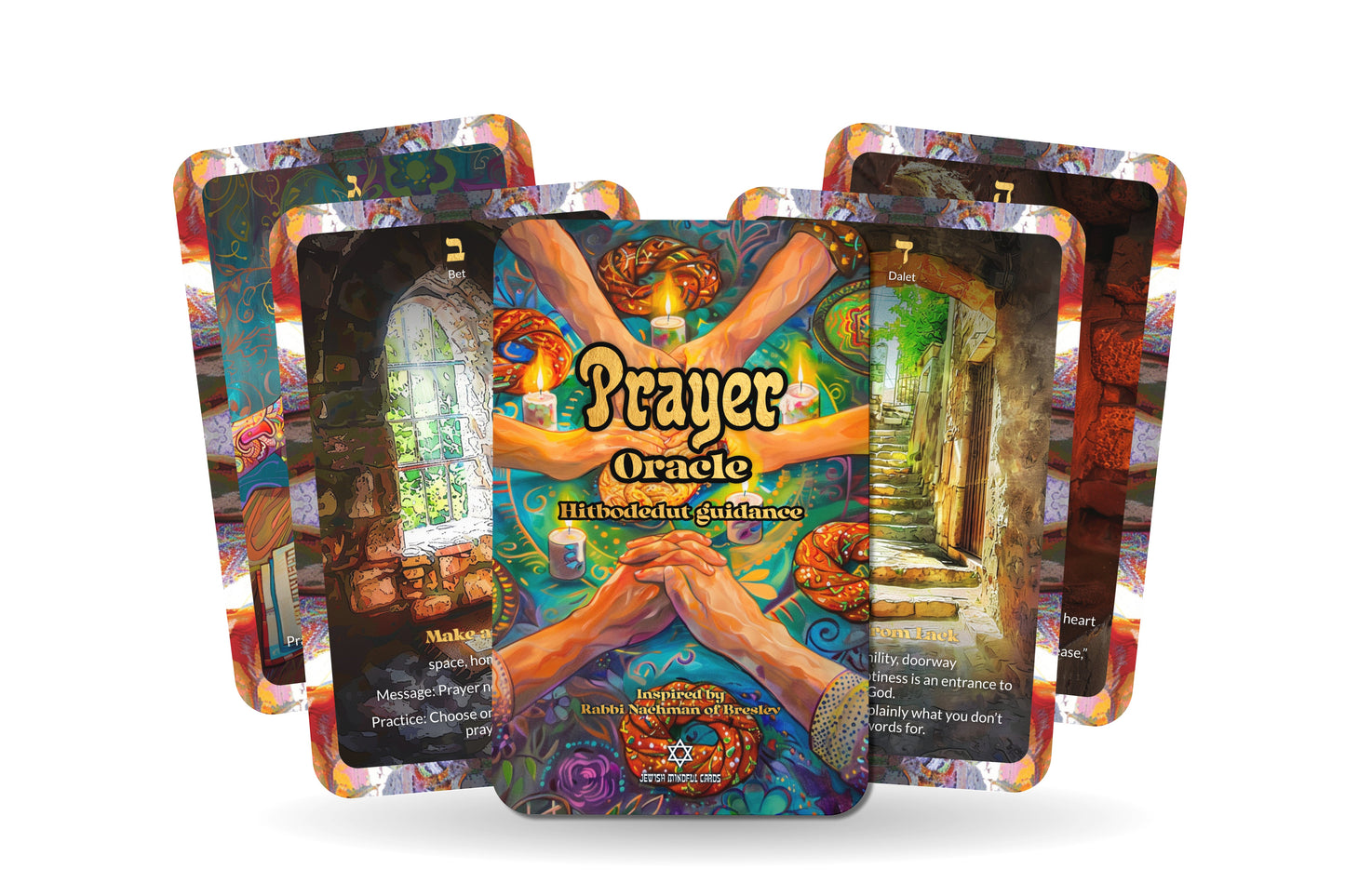 Prayer Oracle – Hitbodedut Guidance – 22 Oracle Cards – Speak to God From the Heart