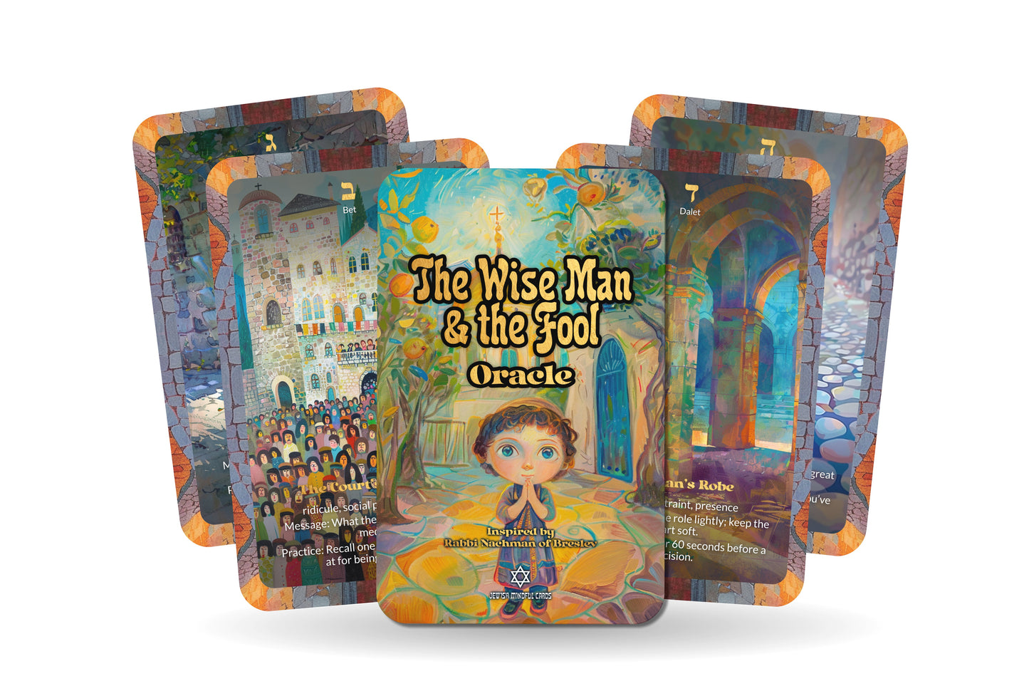 The Wise Man & the Fool Oracle – 22 Oracle Cards – Lessons From Opposing Truths