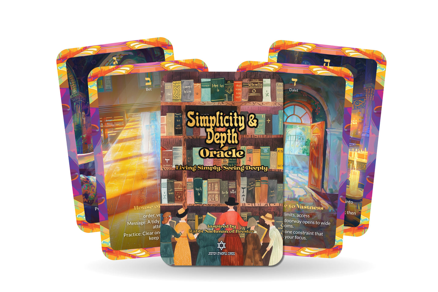 Simplicity & Depth Oracle – Living Simply, Seeing Deeply – 22 Oracle Cards – Depth Through Clarity