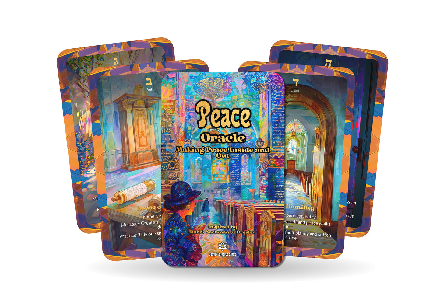Peace Oracle – Making Peace Inside and Out – 22 Oracle Cards – Harmony in All Realms