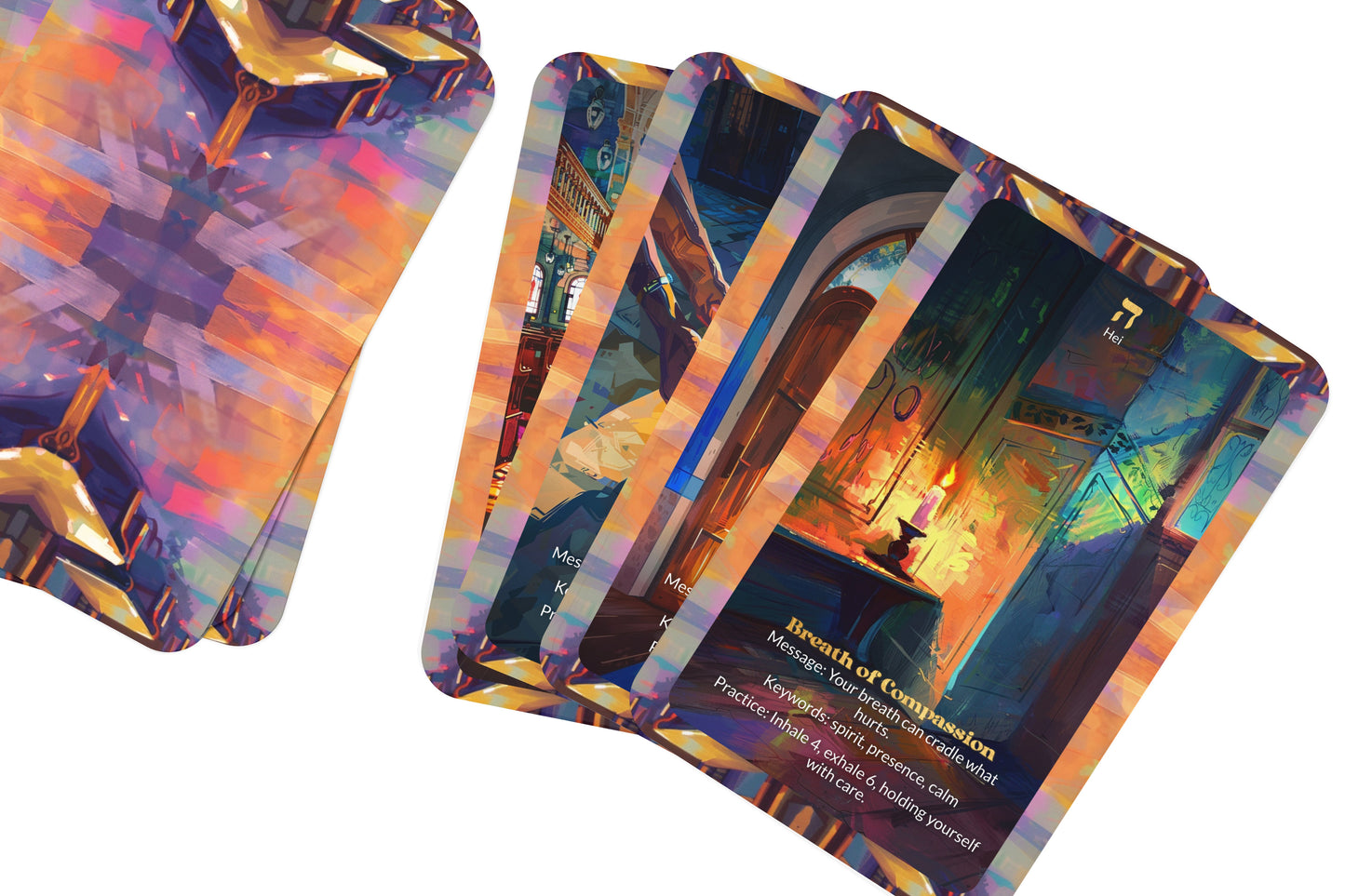 Compassion Oracle – Kindness Toward Self & Others – 22 Oracle Cards – Awakening Gentle Strength