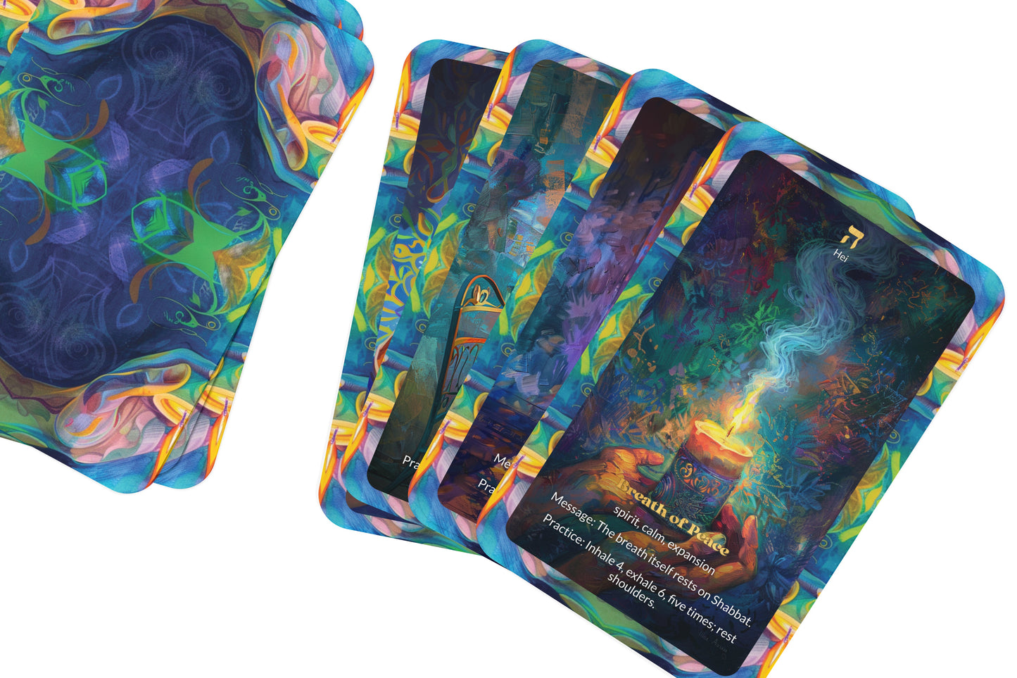 The Shabbat Oracle – 22 Oracle Cards – A Sanctuary in Time