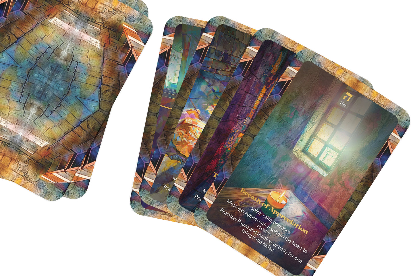 Gratitude Oracle – Seeing Good Always – 22 Oracle Cards – Cultivating Inner Abundance