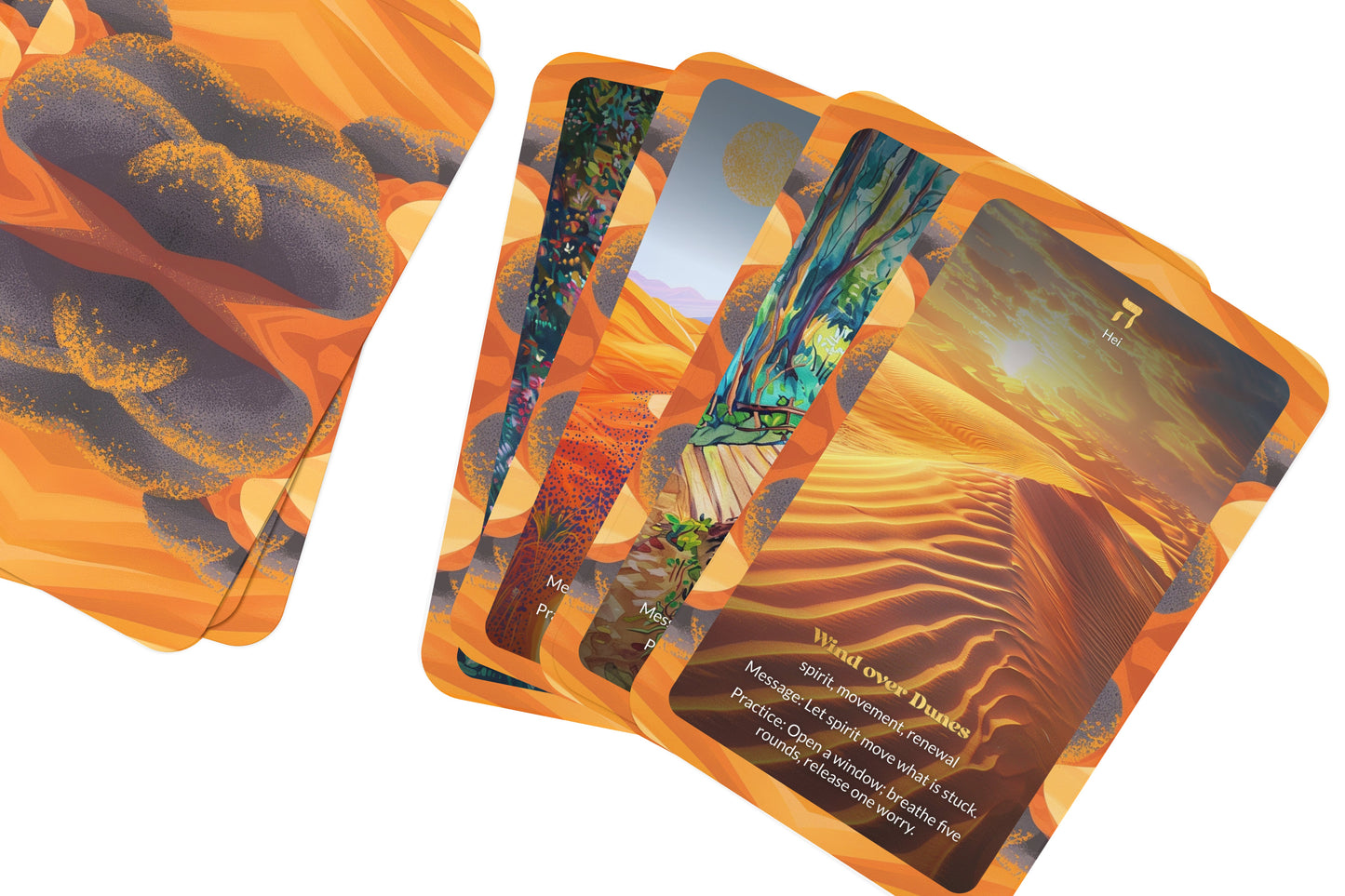 The Soul Journeys Deck – Travel Through Hidden Realms – 22 Oracle Cards – A Mystical Path