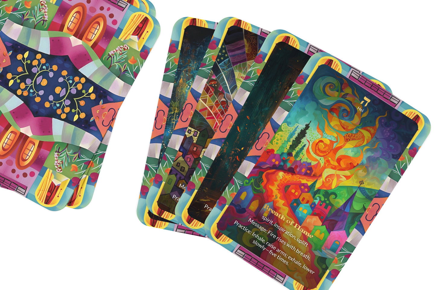 The River of Fire Oracle – Purified Through Burning Love – 22 Oracle Cards – Transform Through Passion