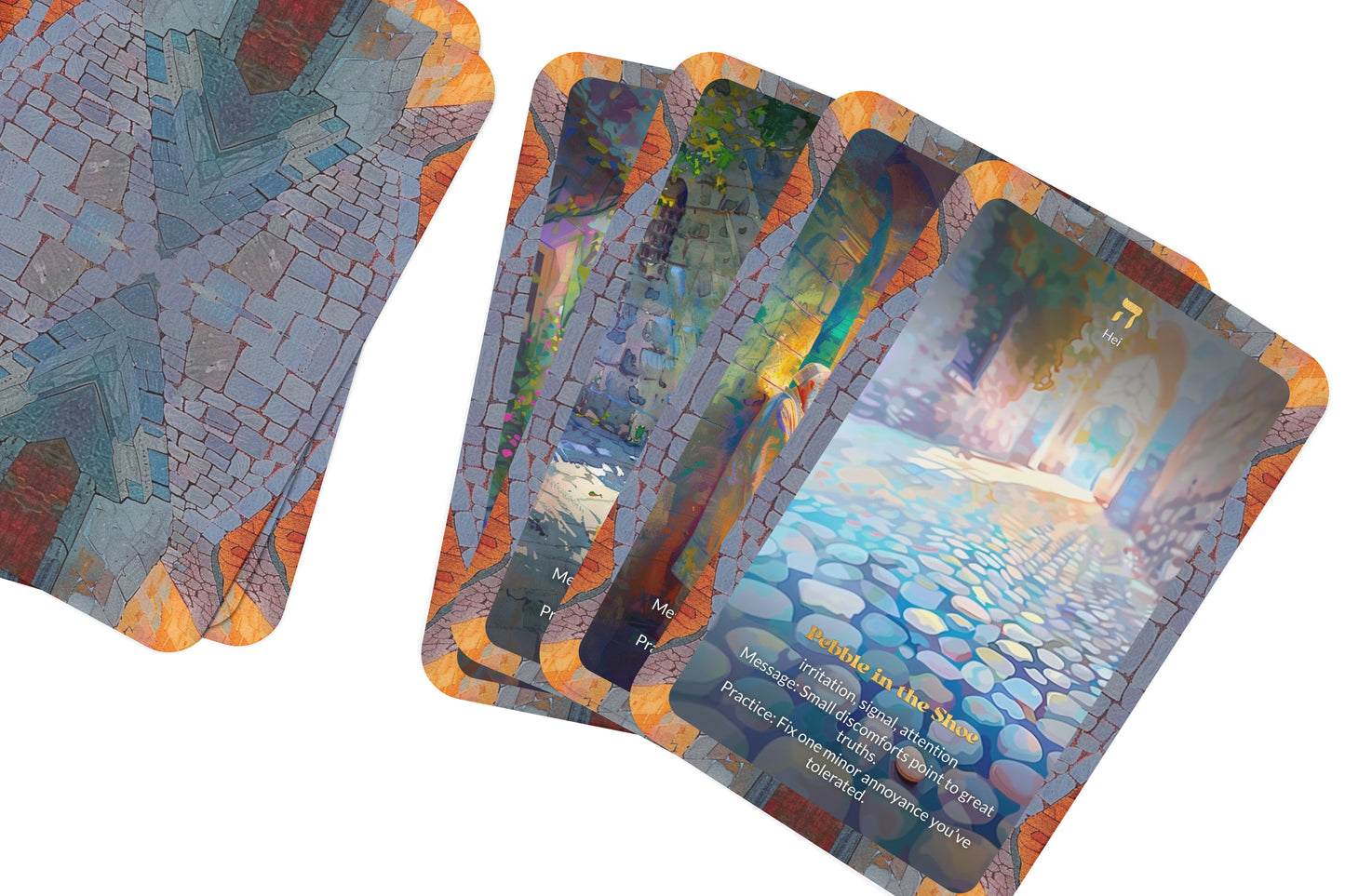 The Wise Man & the Fool Oracle – 22 Oracle Cards – Lessons From Opposing Truths