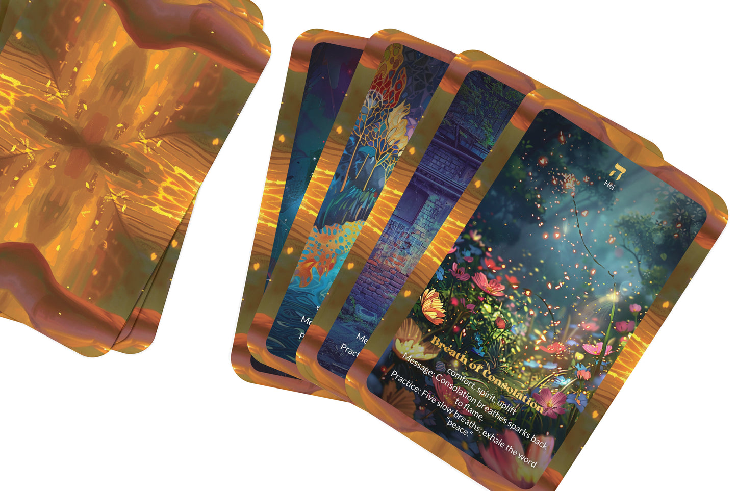 The Sparks of Mashiach Oracle – 22 Oracle Cards – Gather the Final Sparks