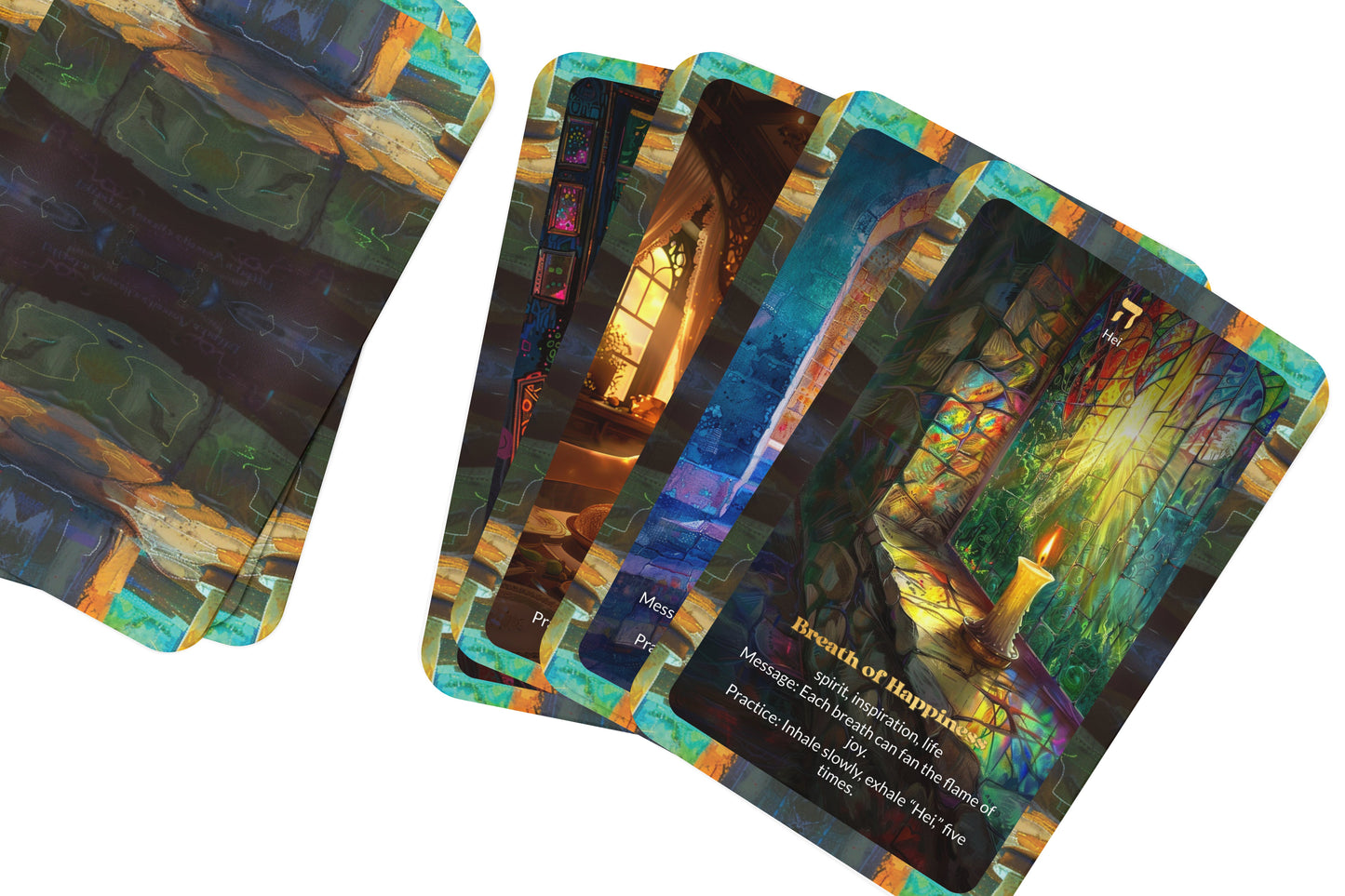 Joy Oracle – Serve God with Simcha – 22 Oracle Cards – Celebrate the Light Within