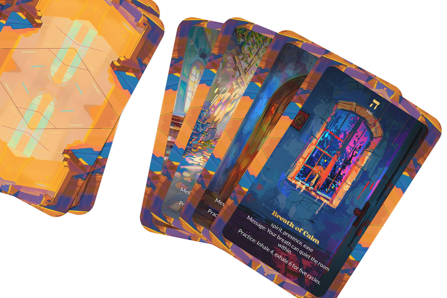 Peace Oracle – Making Peace Inside and Out – 22 Oracle Cards – Harmony in All Realms