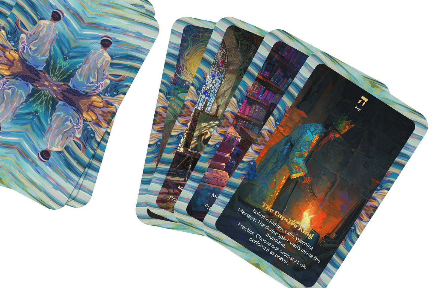 The Master of Prayer Oracle – 22 Oracle Cards – Enter the Gates of Mercy