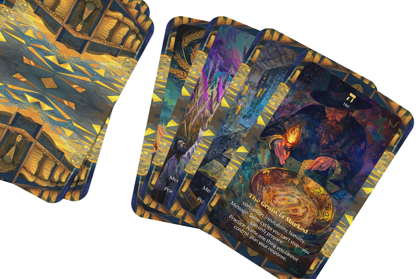 The Tainted Grain Oracle – 22 Oracle Cards – Discern the True From the False