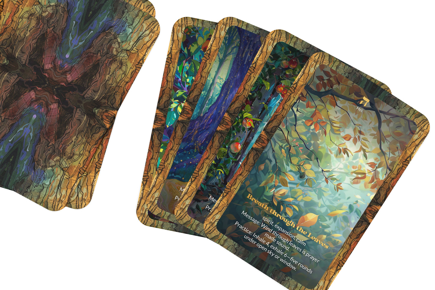 The Tree of Life Breslov Oracle – Roots in Heaven, Branches on Earth – 22 Oracle Cards – Kabbalistic Growth