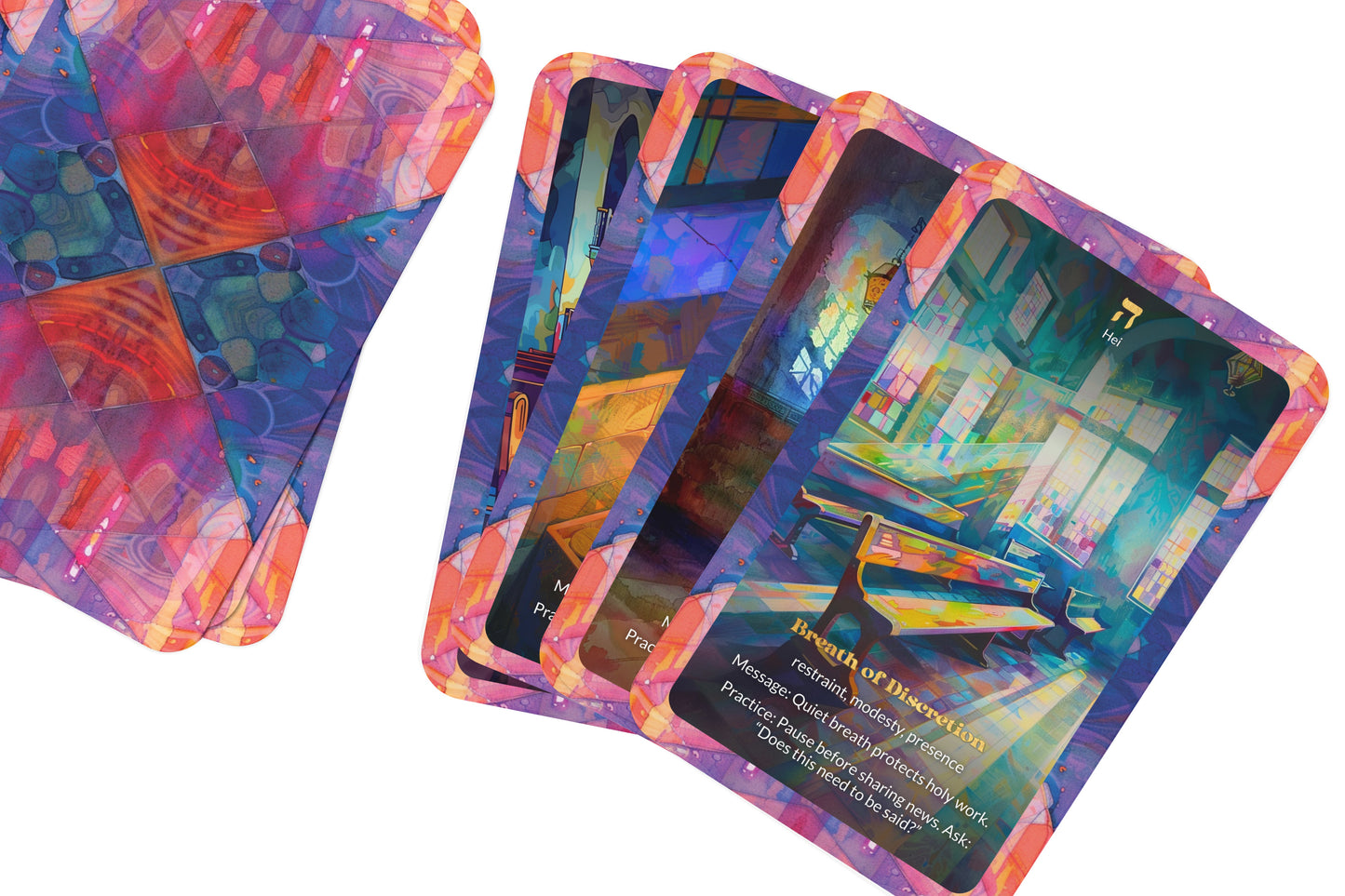 Hidden Tzadikim Deck – The Righteous Walk Unseen – 22 Oracle Cards – Secrets of the Hidden Saints