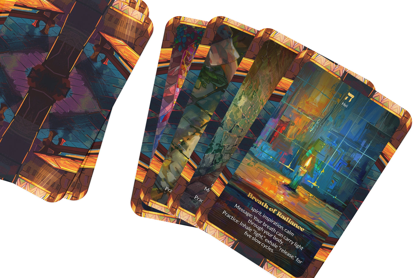 Light Oracle – Even in Darkness, Find Sparks – 22 Oracle Cards – Discover Hidden Illumination