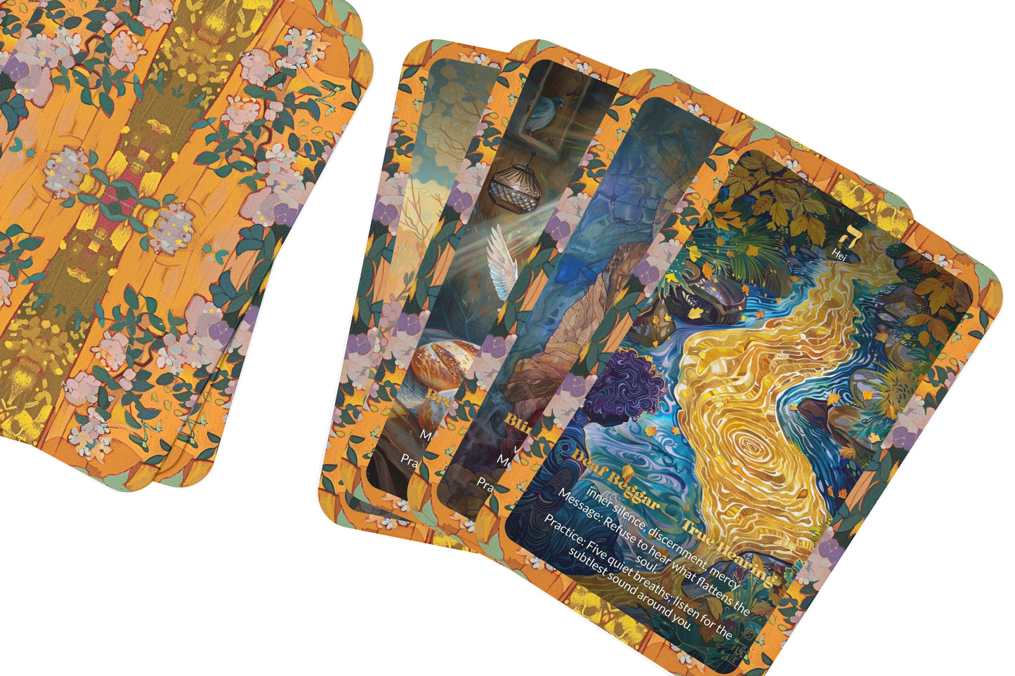 The Seven Beggars Oracle – 22 Oracle Cards – Gifts of the Seven Saints
