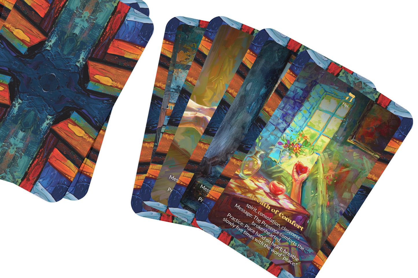 The Shekhinah Oracle – Divine Presence in Exile – 22 Oracle Cards – Comfort of the Mother Presence