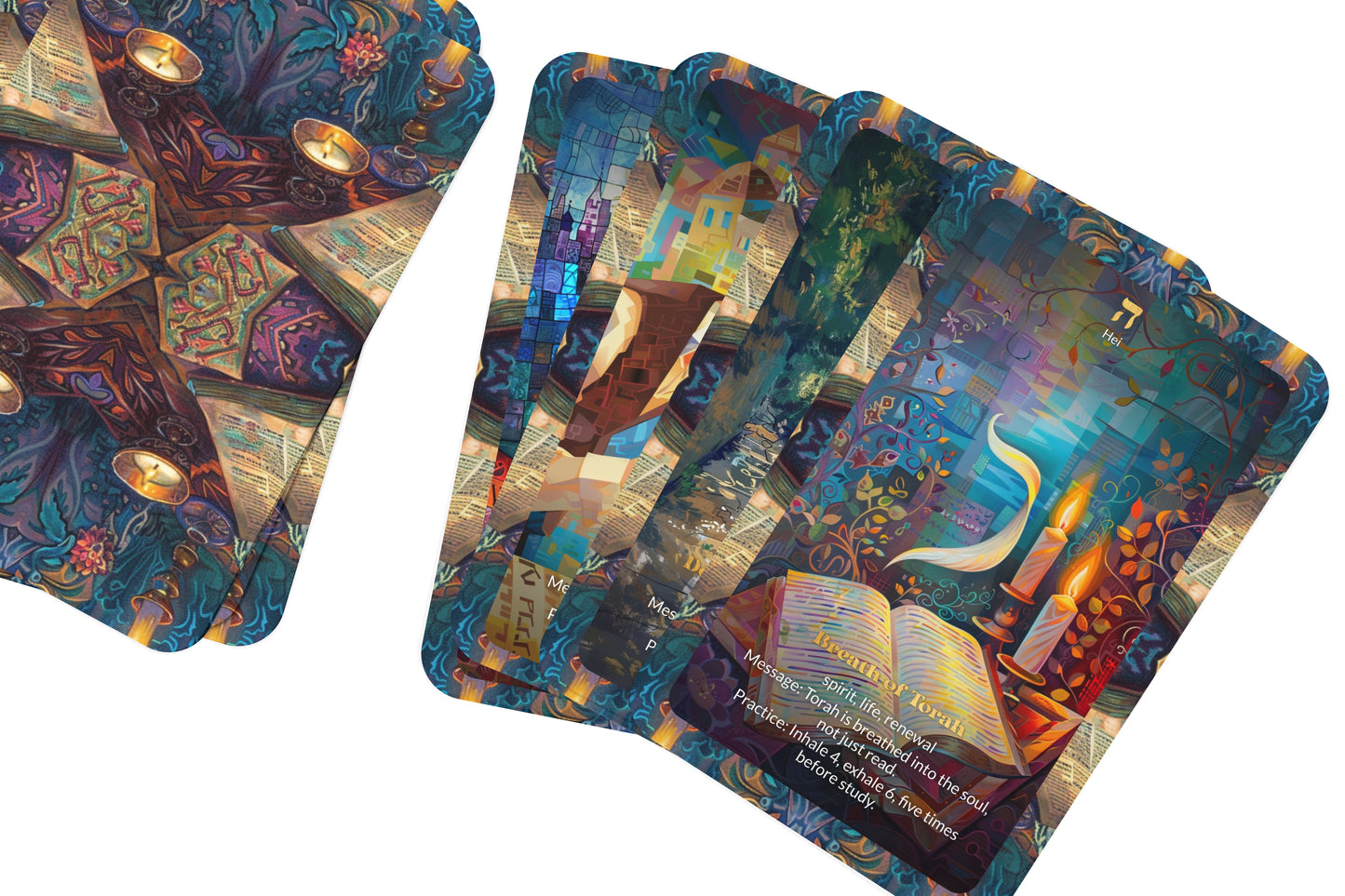 The Crown of Torah Deck – 22 Oracle Cards – Wear the Light of Wisdom