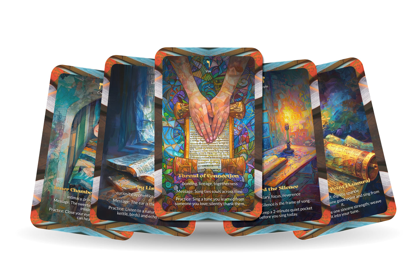 The Secret of Niggunim Oracle – 22 Oracle Cards – Songs That Heal the Heart