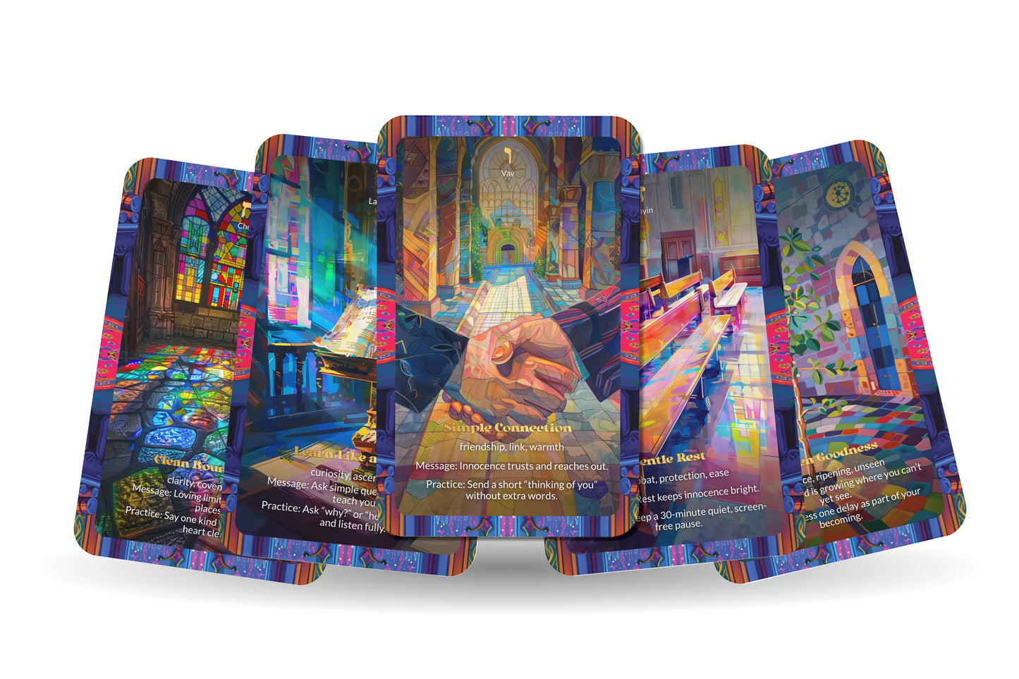 Innocence Oracle – Returning to Childlike Purity – 22 Oracle Cards – Rediscover Simple Goodness