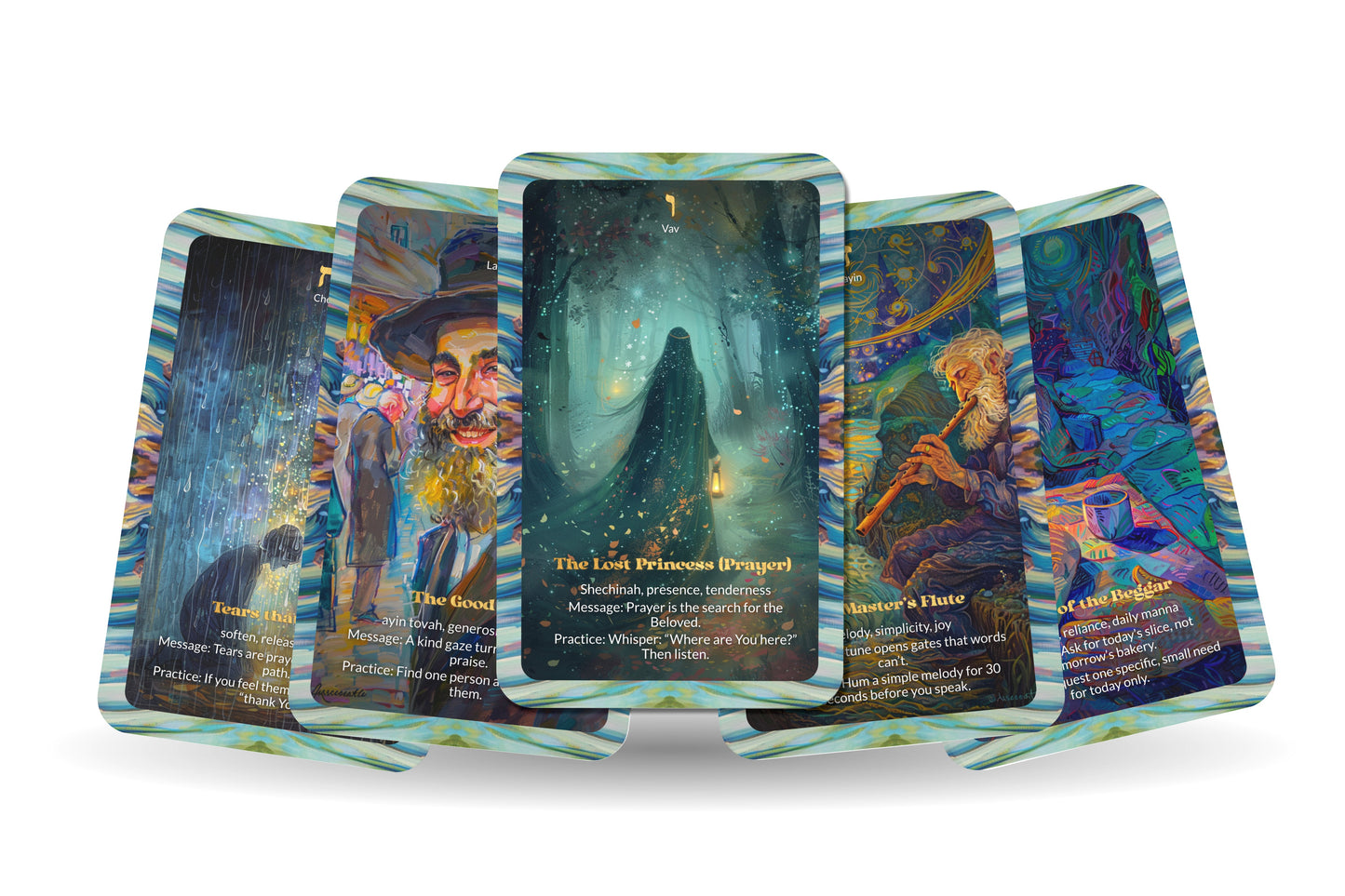 The Master of Prayer Oracle – 22 Oracle Cards – Enter the Gates of Mercy
