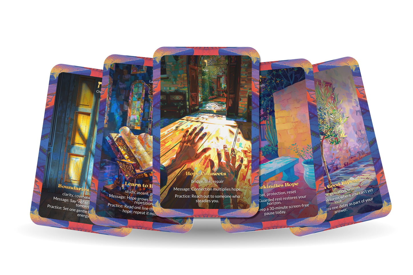 Hope Oracle – Never Despair – 22 Oracle Cards – Light in the Darkest Night
