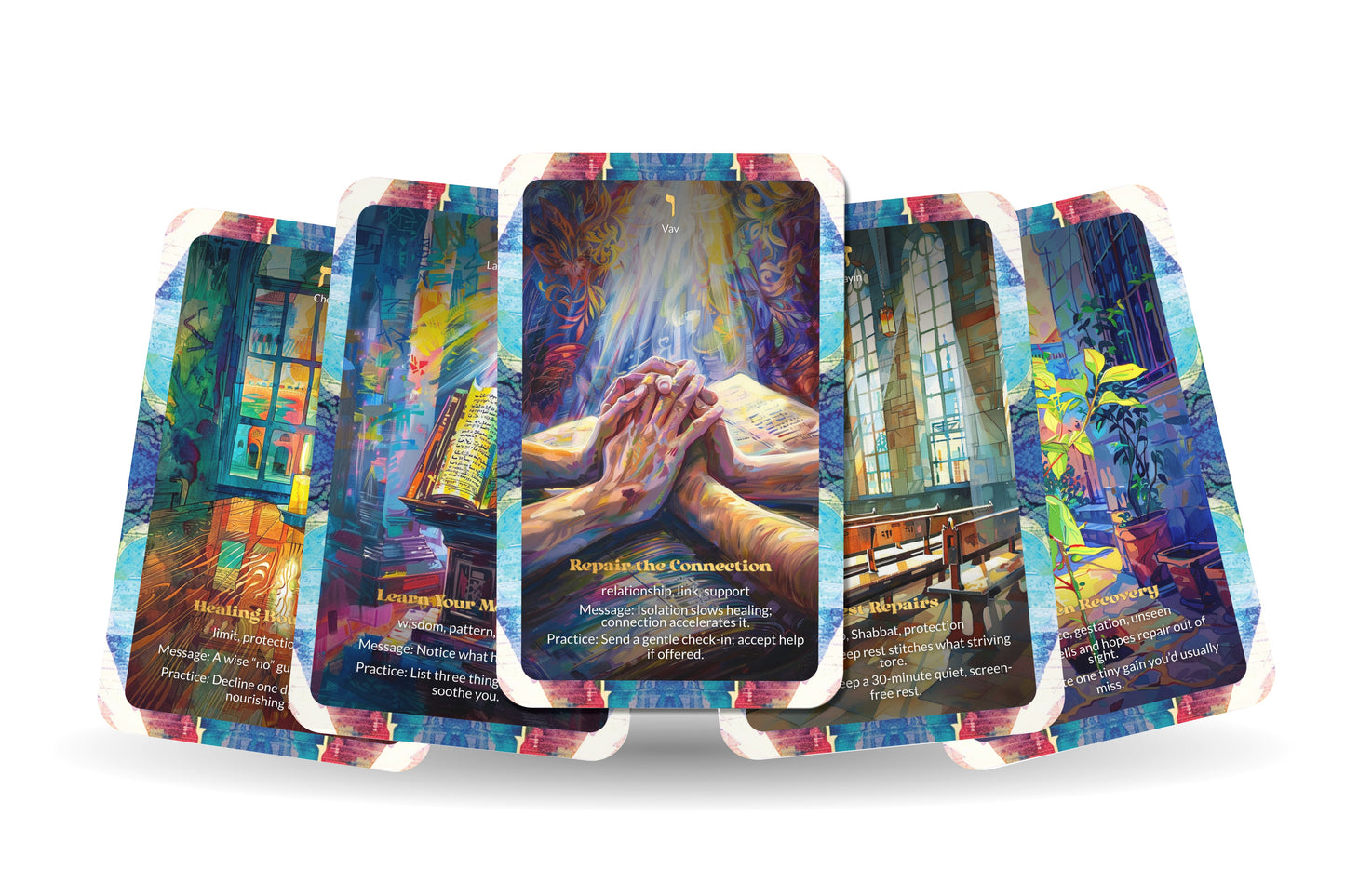 Healing Oracle – Medicine of the Soul – 22 Oracle Cards – Restore Inner Wholeness